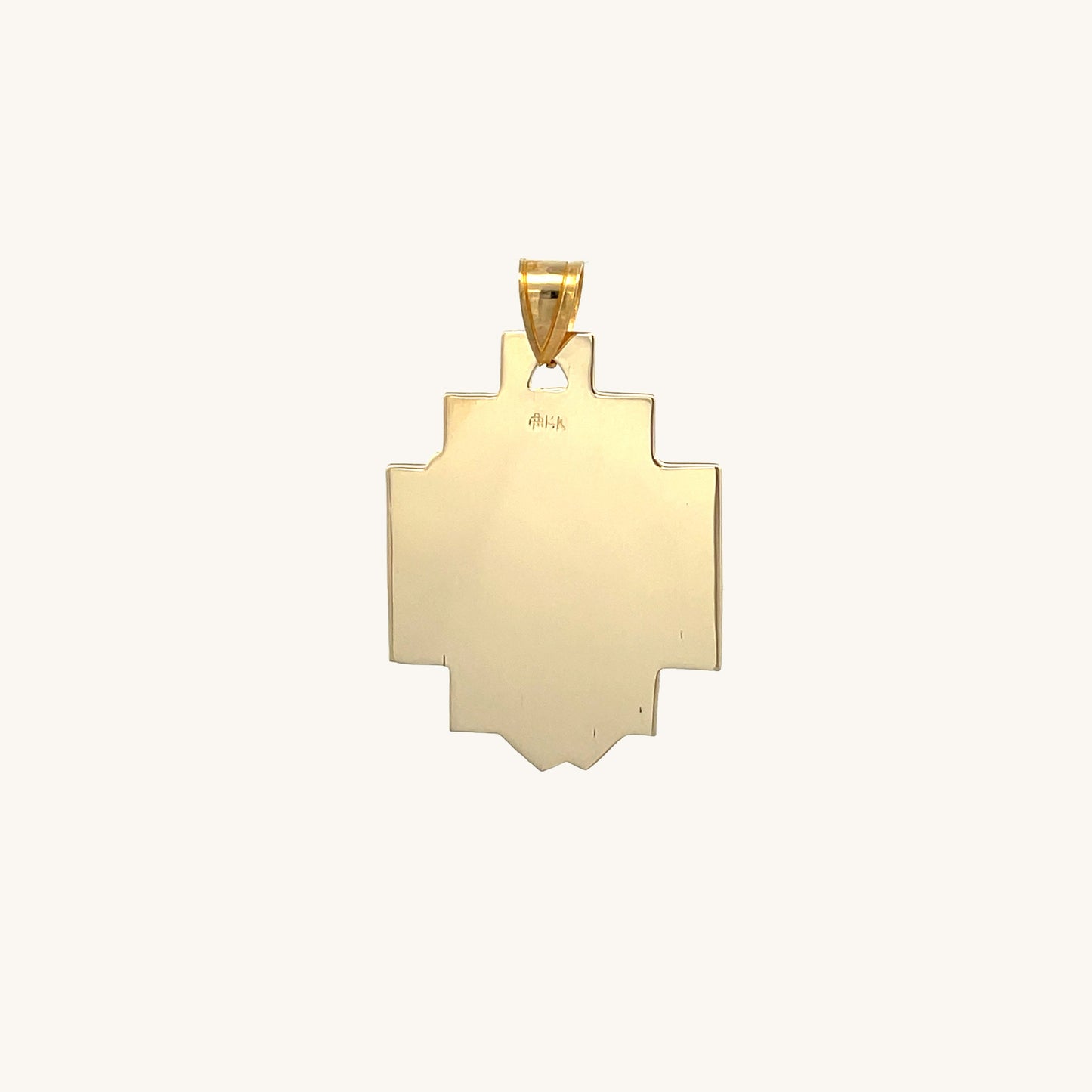 14K Yellow Gold L M XS Christ Head