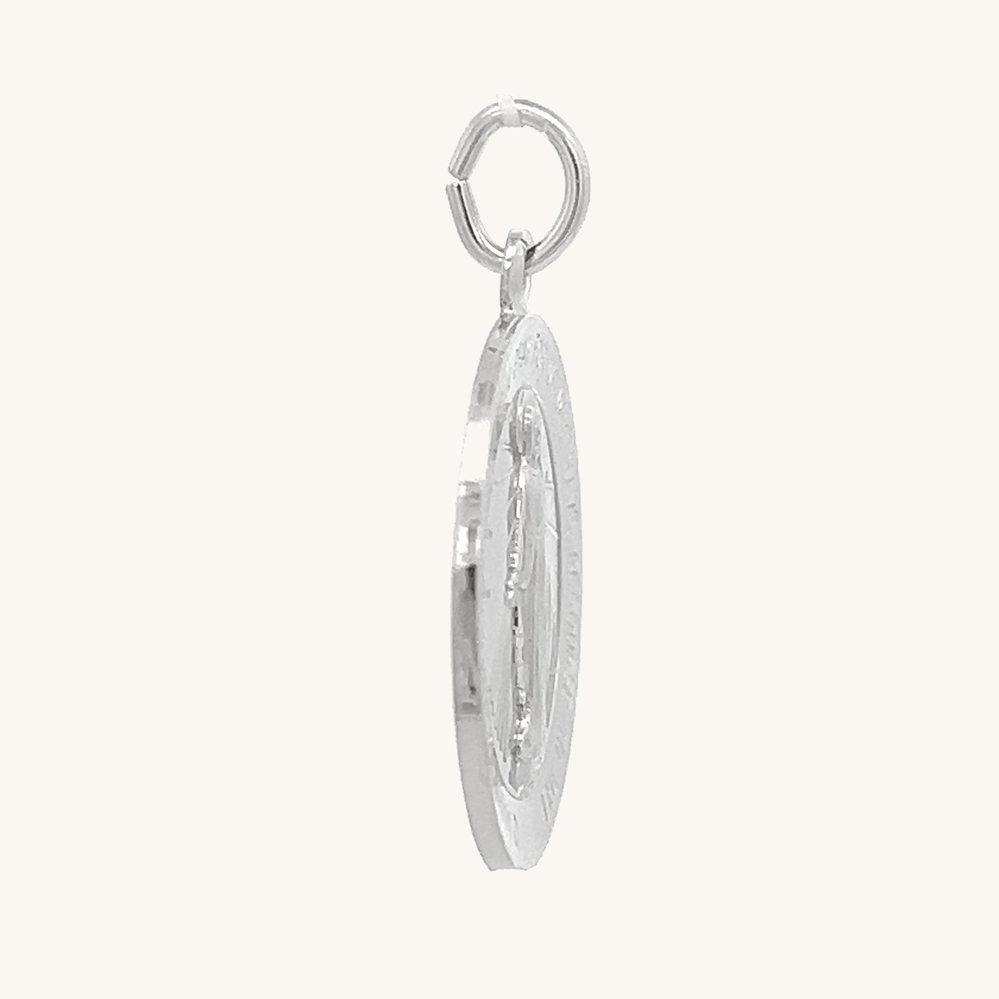 925 Bright Silver Miraculous Medal XL L M S XS