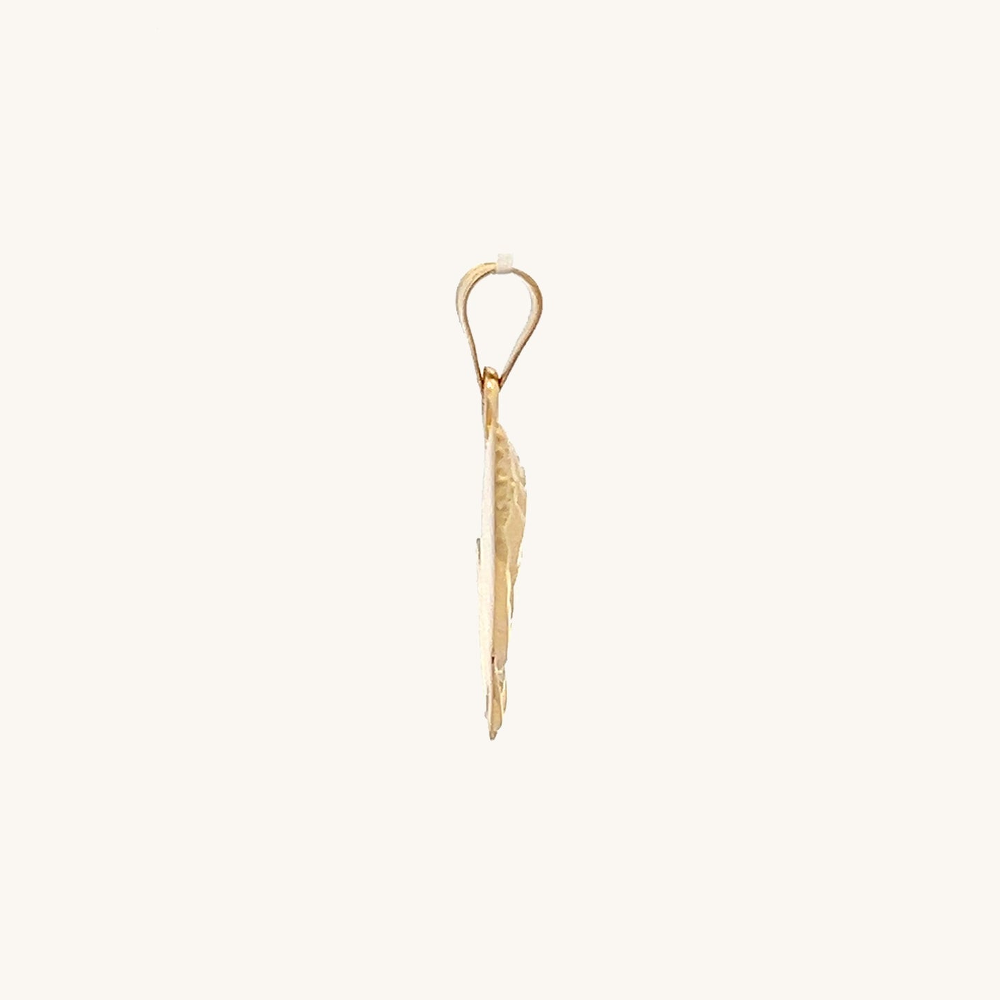 14K Yellow Gold Praying Hands charm L M S