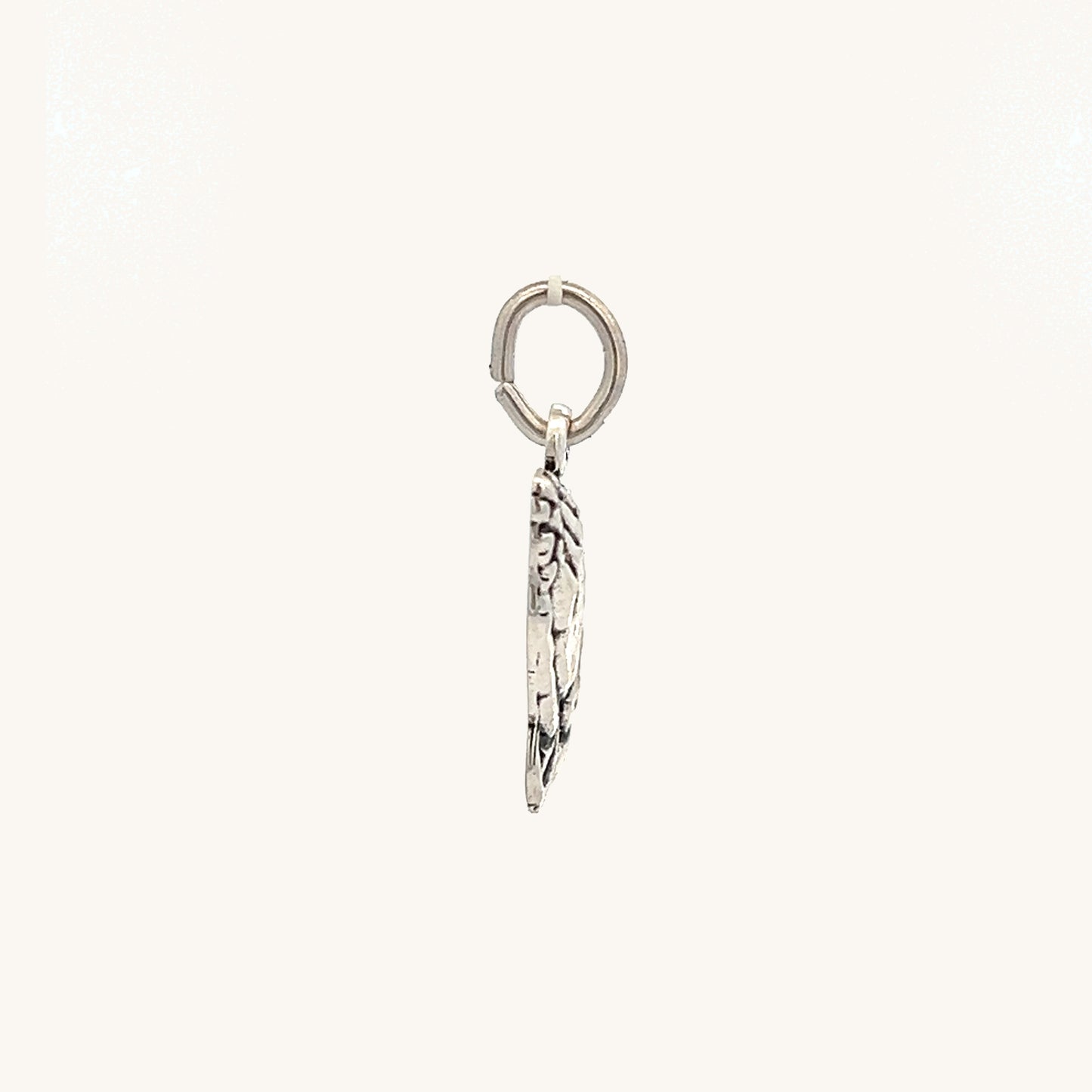 925 Antiqued Silver Praying Hands Charm L M