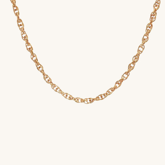 14K Double Bonded Gold 22" Rope chain main image