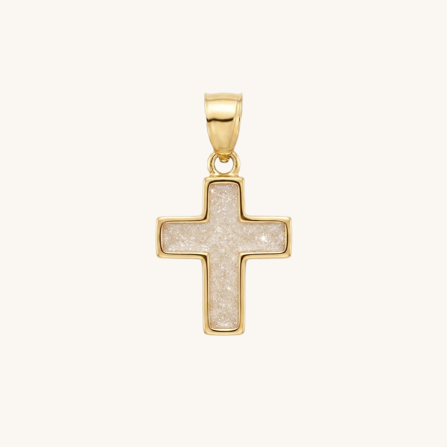 Solid 14K Double Bonded Gold  XXS Pearl main image pendant only
