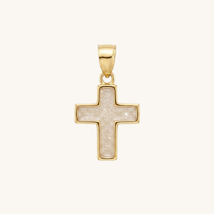 Solid 14K Double Bonded Gold  XXS Pearl main image pendant only