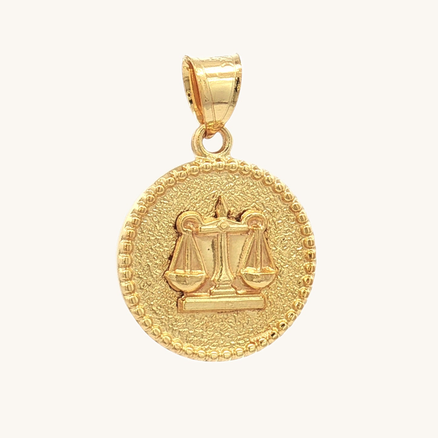 SOLID 14K DOUBLE BONDED GOLD ZODIAC CHARMS - Cross + Crown