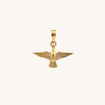 14K Yellow Gold Holy Spirit Charm S