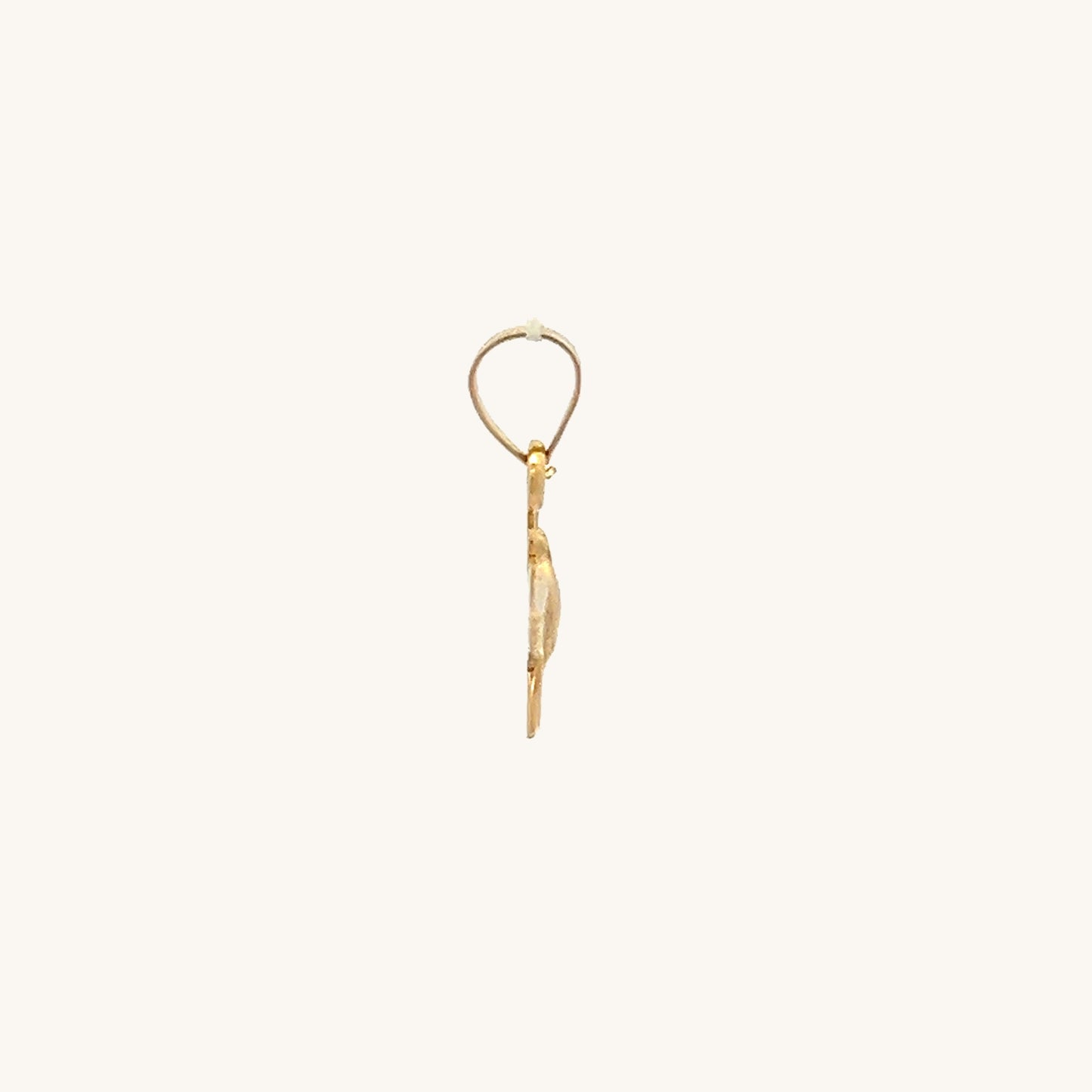 14K Yellow Gold Holy Spirit Charm S XS