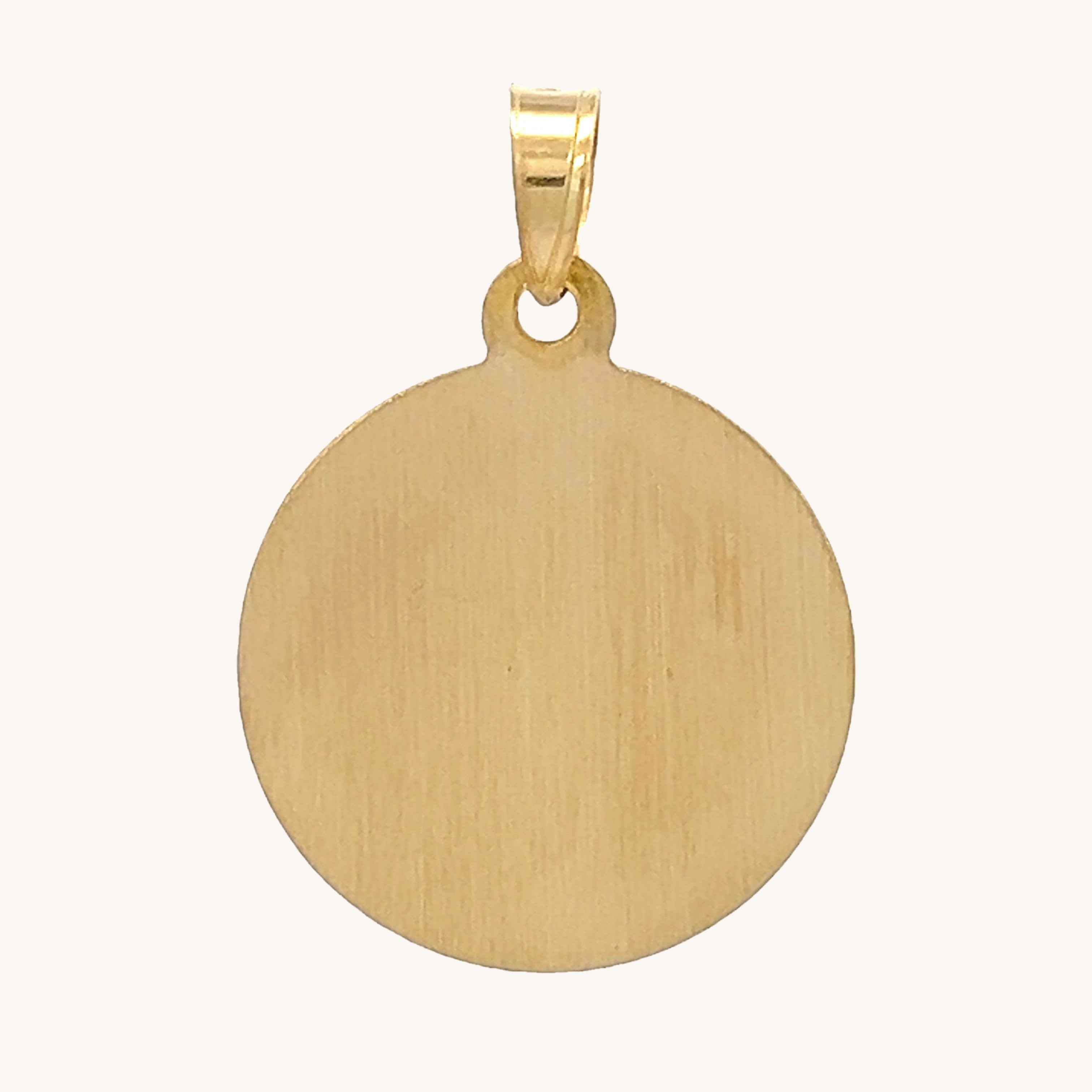 14K Yellow Gold S Perpetual Help Medal