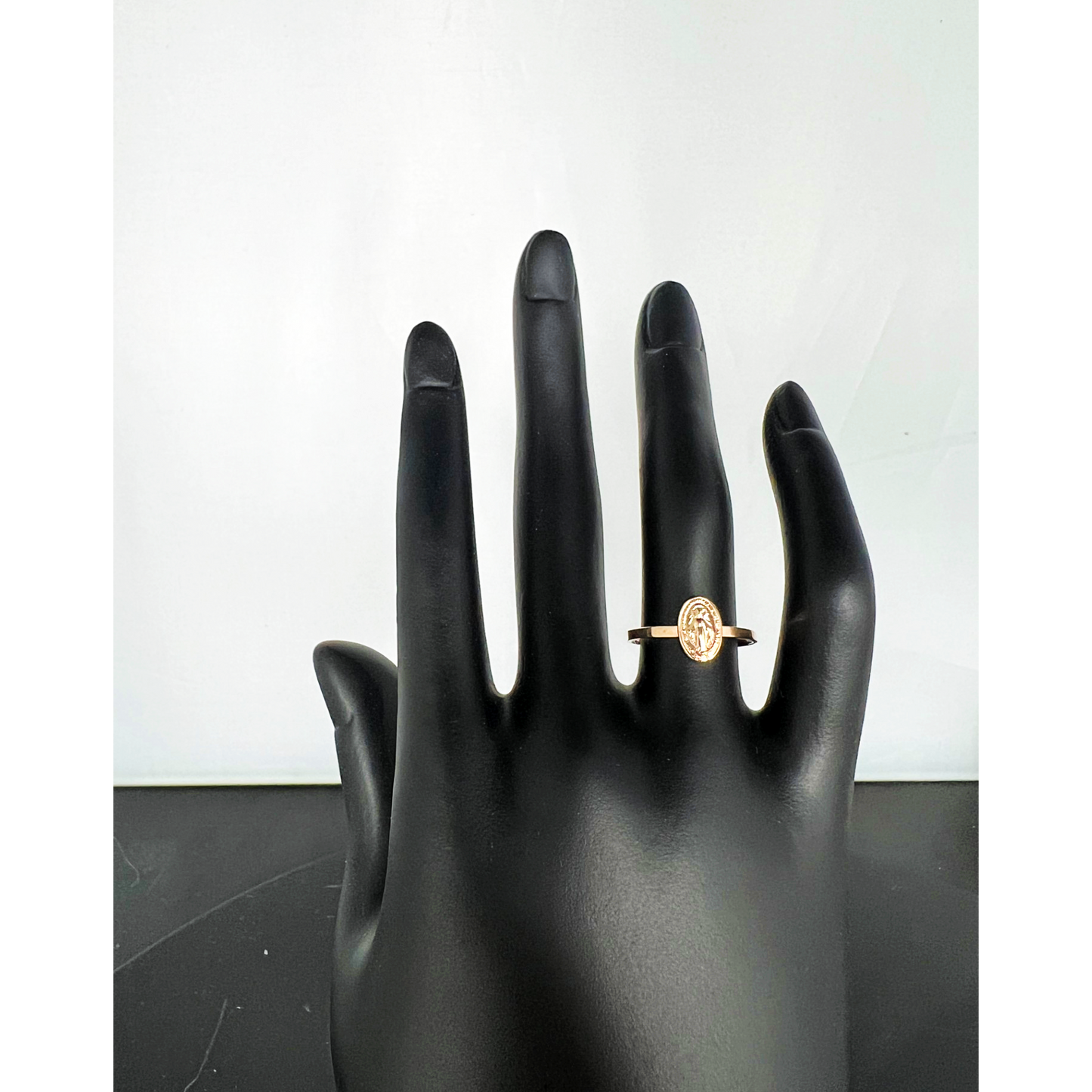 14K Yellow Gold Miraculous Ring 4 5 6 7 8