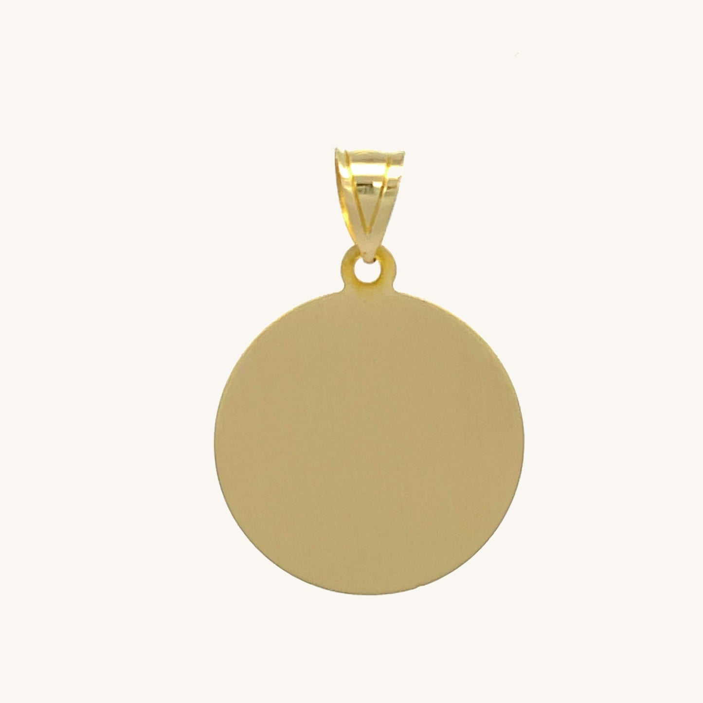 14K Yellow Gold Confirmation Medal M S