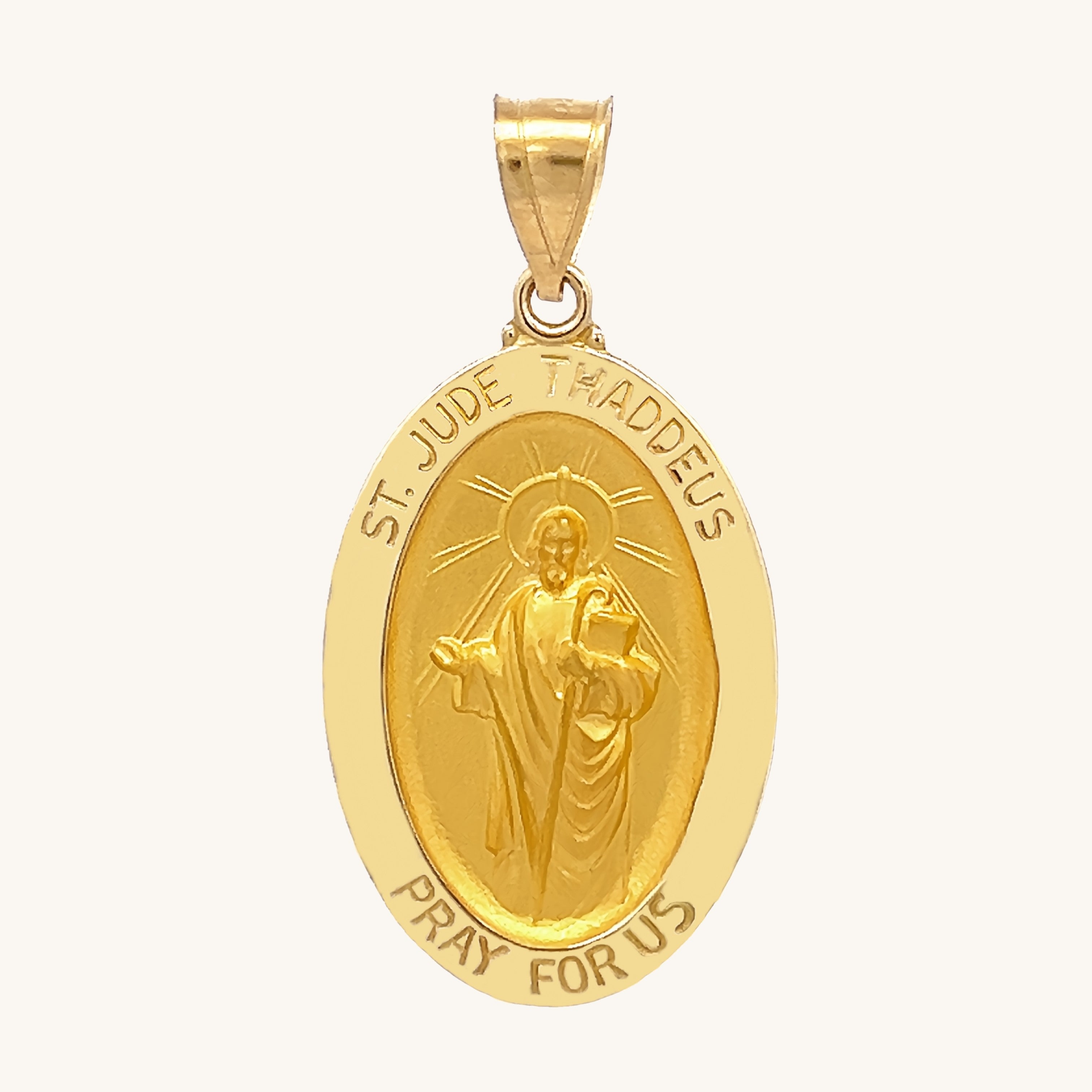 14K Yellow Gold Saint Jude