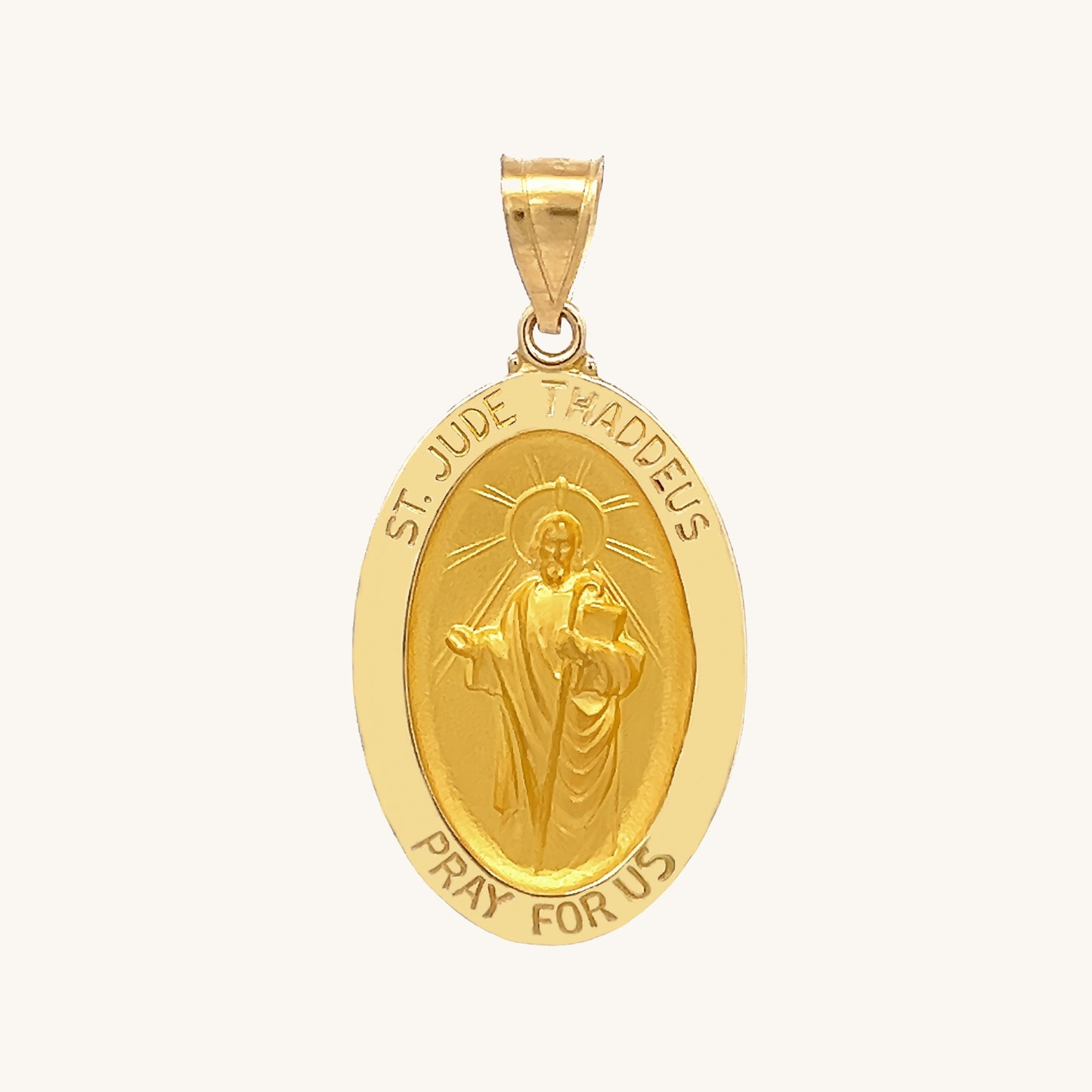 14K Yellow Gold Saint Jude M