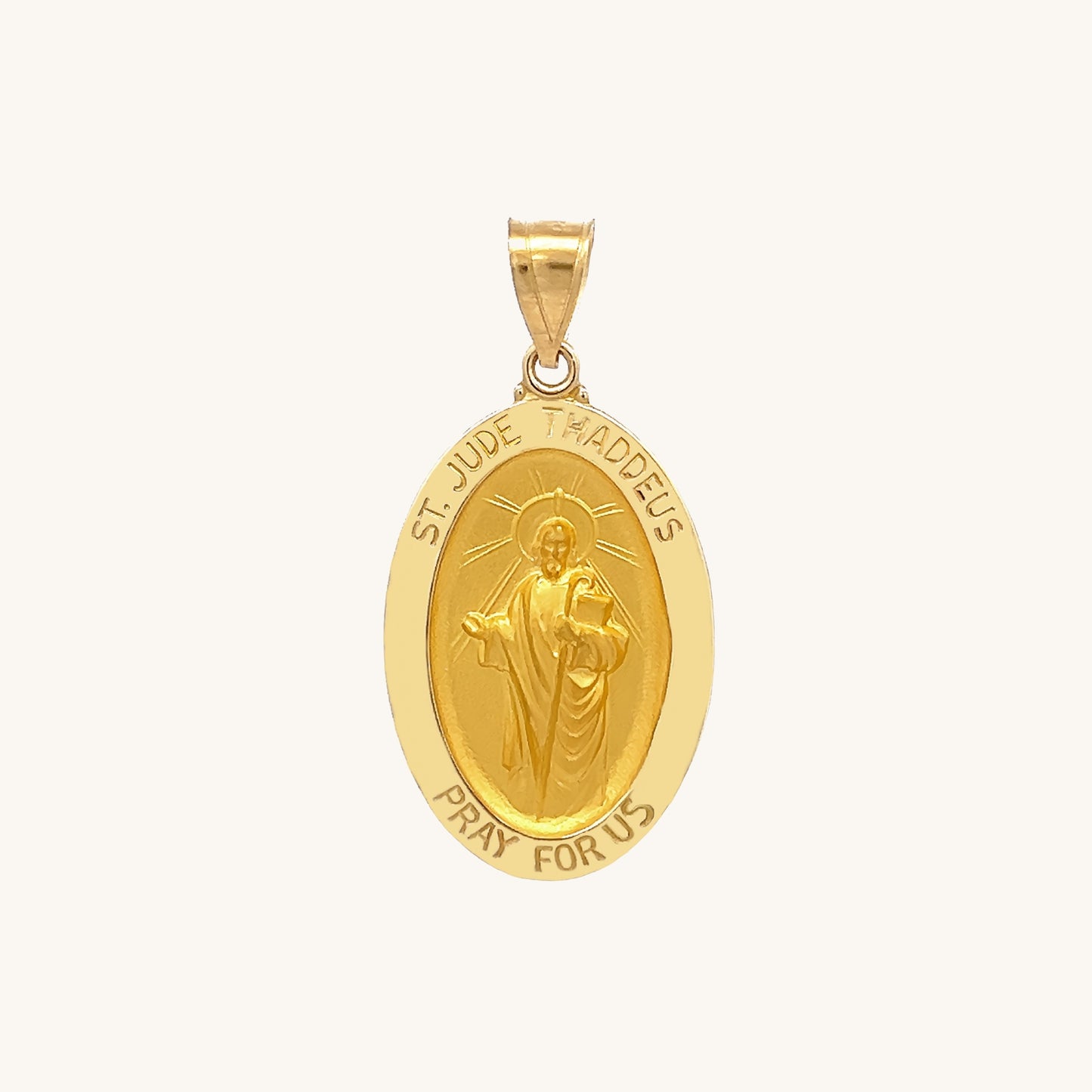 14K Yellow Gold Saint Jude S