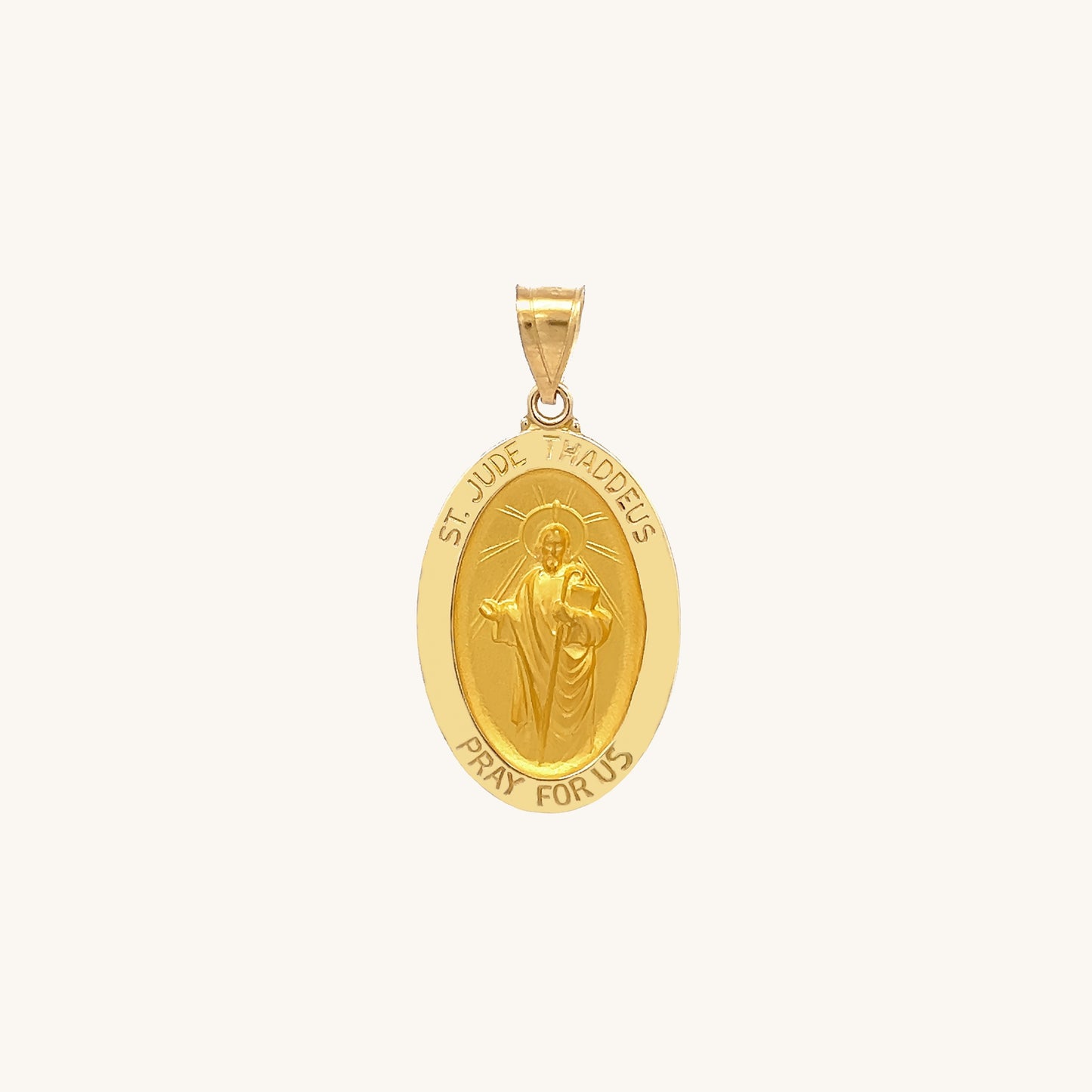 14K Yellow Gold Saint Jude XS