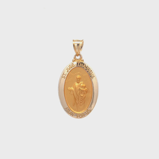 14K Yellow Gold Saint Jude M S XS