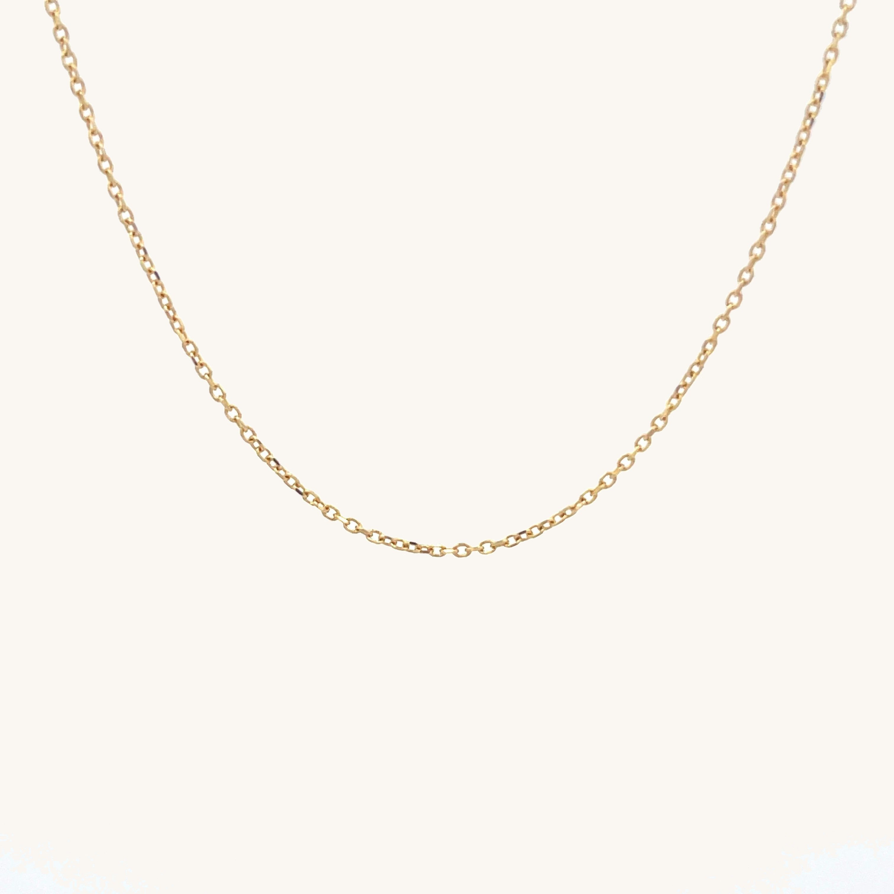 14K Yellow Gold 16-18" Chain