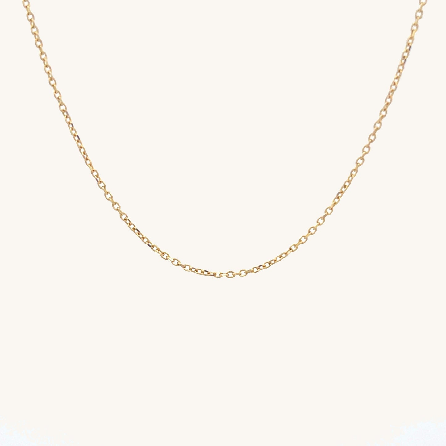 14K Yellow Gold 16-18" Chain