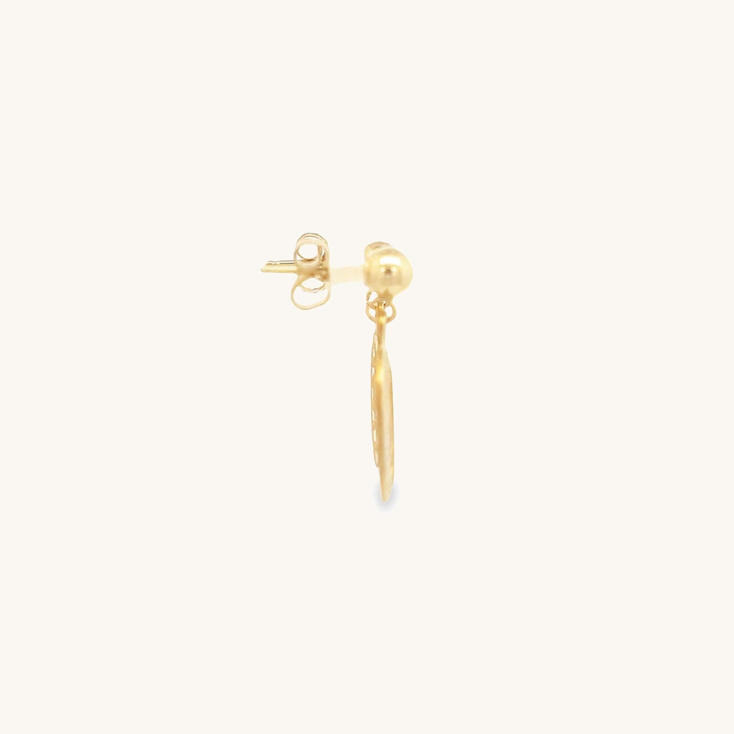 14K Yellow Gold S Miraculous Earrings